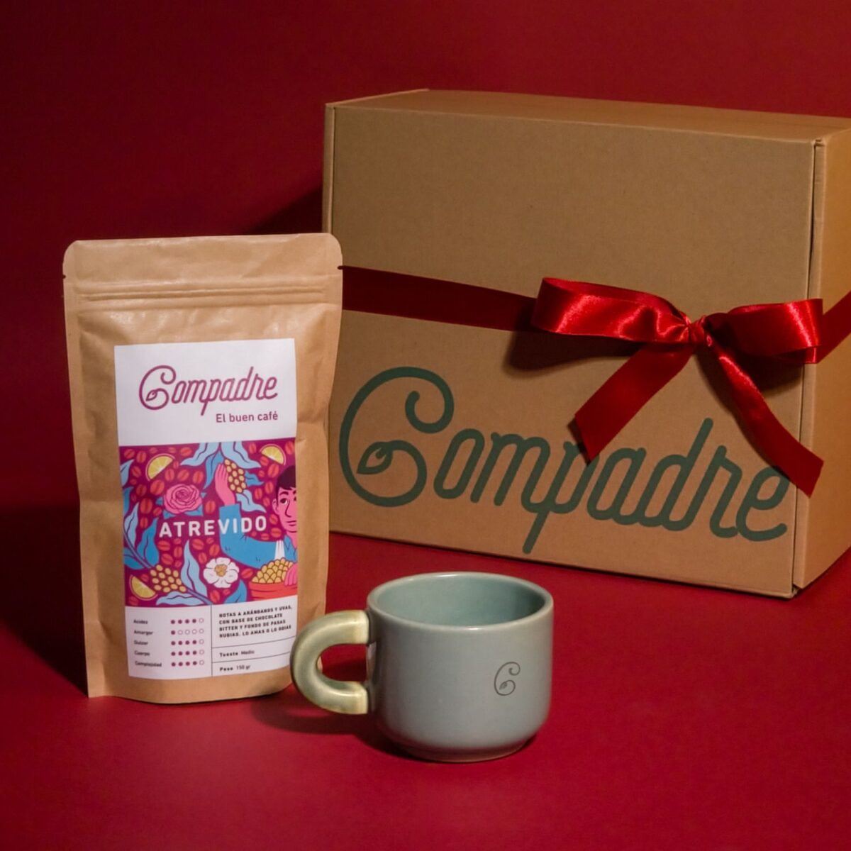Giftbox Taza + Café 150g