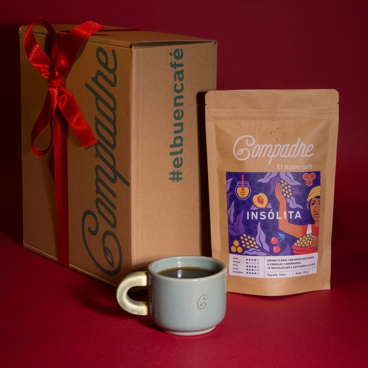 Giftbox Taza + Café 250g